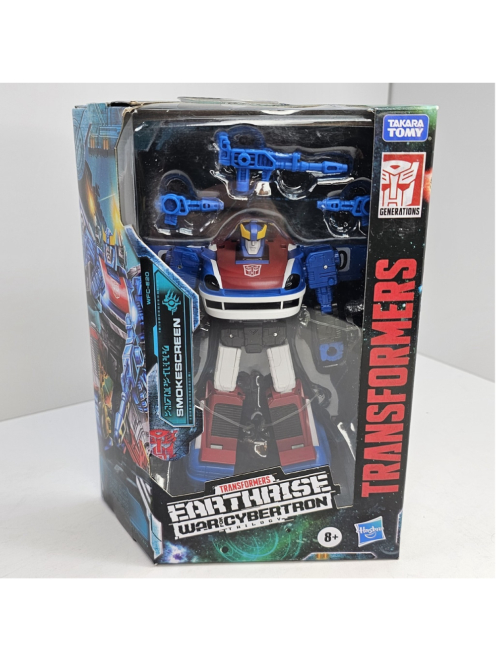 SEALED Transformers Earthrise War For Cybertron Smokescreen Deluxe Takara NEW